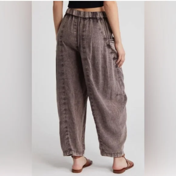 Free People High Road Linen Blend Pants - Picture 2 of 5
